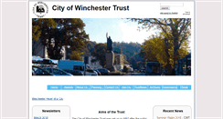 Desktop Screenshot of cityofwinchestertrust.co.uk